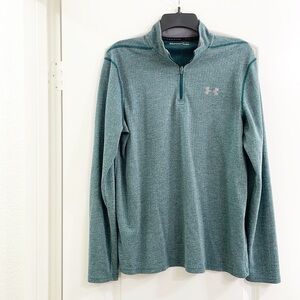 Under Armour green quarter zip sweater